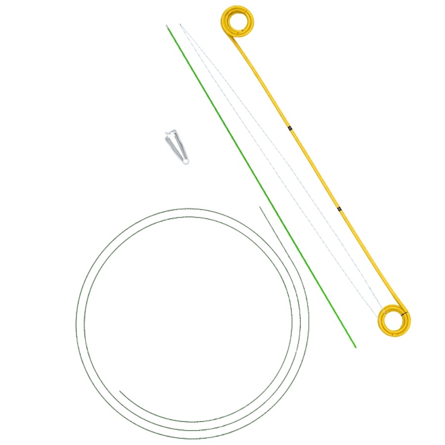 Catéter Ureteral Doble J Multiloop Larga Duración 180 D 6 CH X 24 - 30 cm + Guía