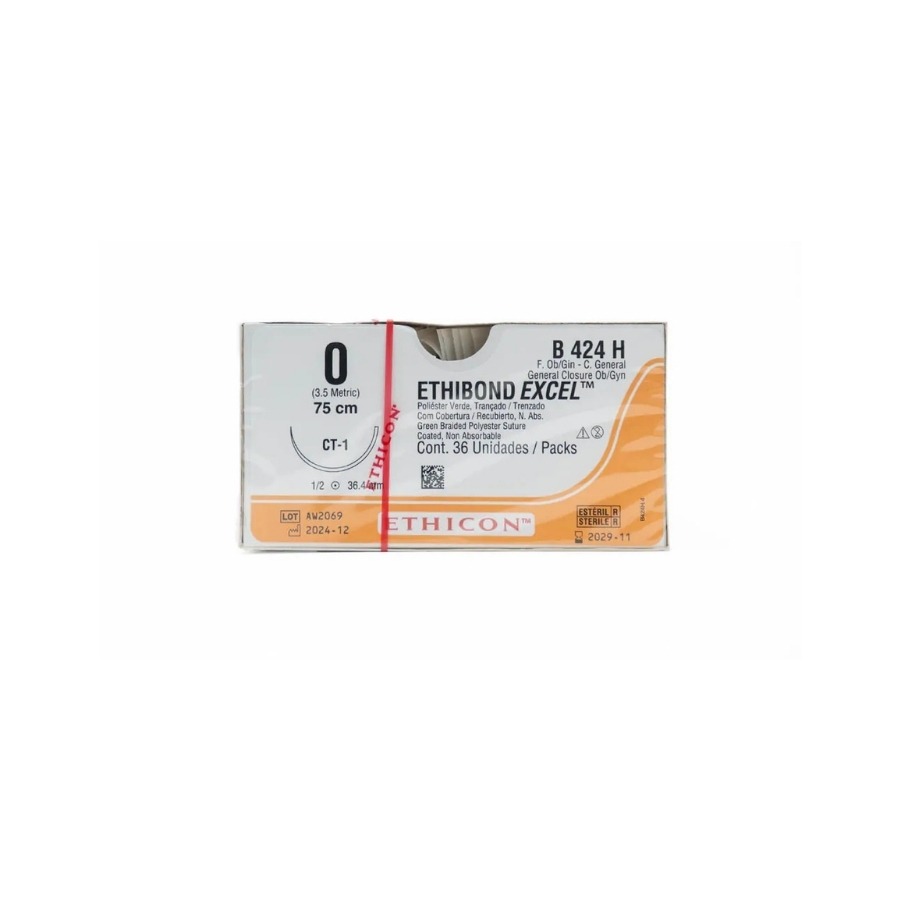 ETHIBONB VERDE TRENZ 0 (CT1) CIERRE
