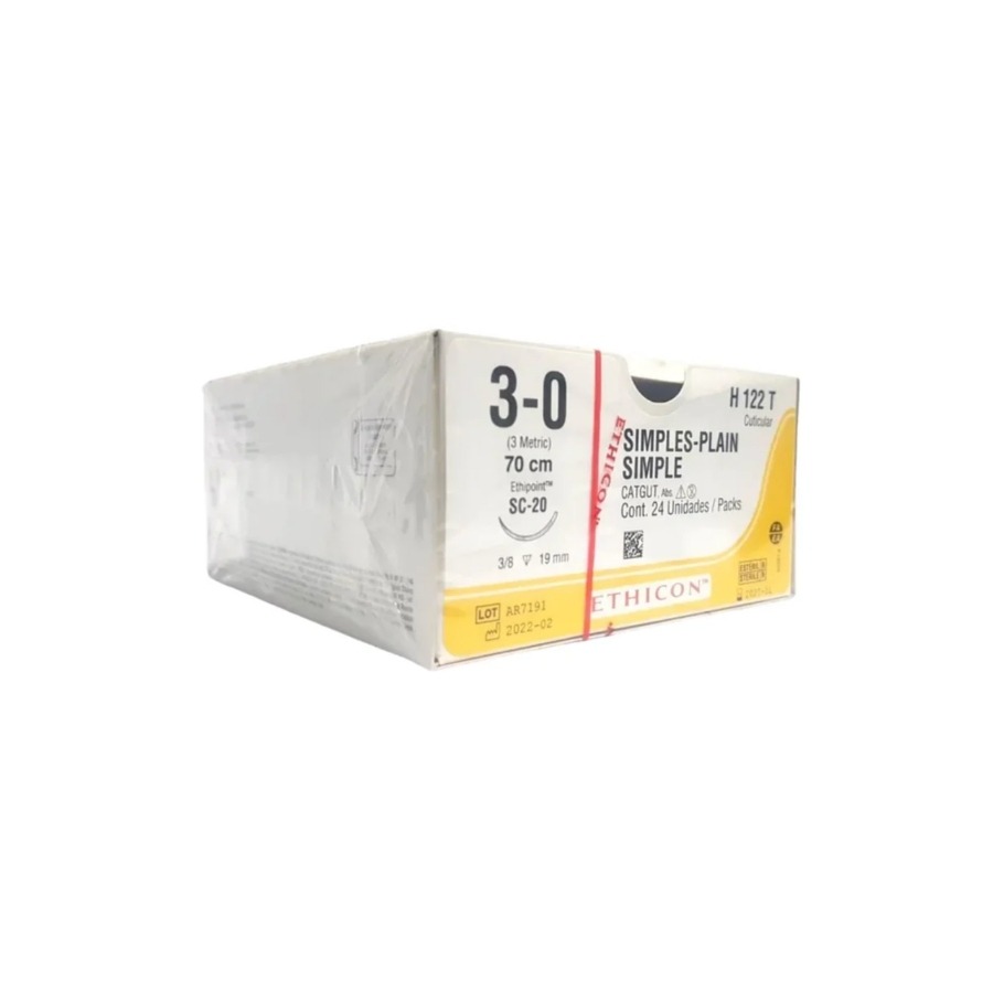 CATGUT SIMPLE 3-0 (SC20) 70 CM CUTICULAR