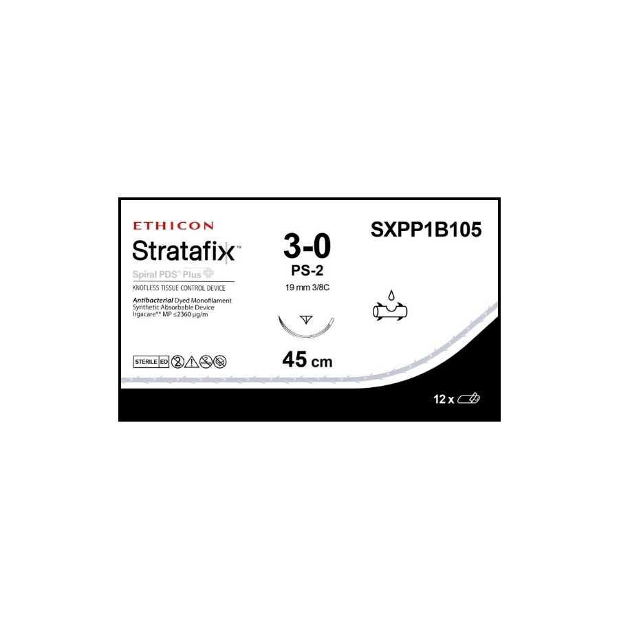STRATAFIX SPIRAL PDS PLUS 1 (CP) 15X15 CM