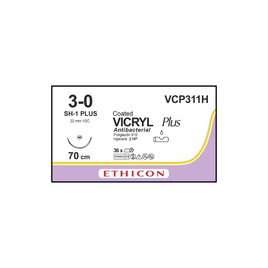 VICRYL VIOLETA TRENZADO 3-0 (SH1) 70 CMGASTRO