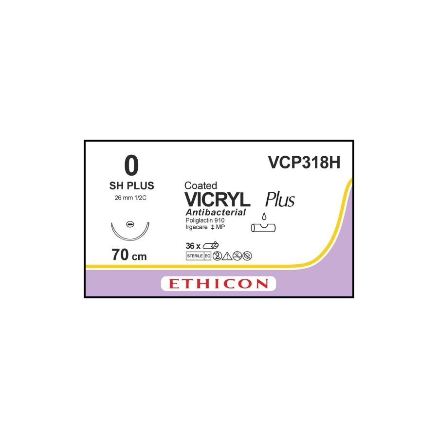 VICRYL VIOLETA TRENZADO 0 (SH) GASTRO