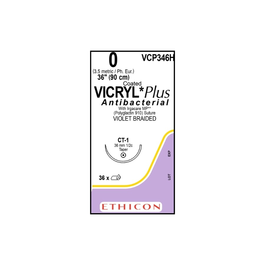 VICRYL VIOLETA TRENZADO 0 (CT1) OBSTETRI